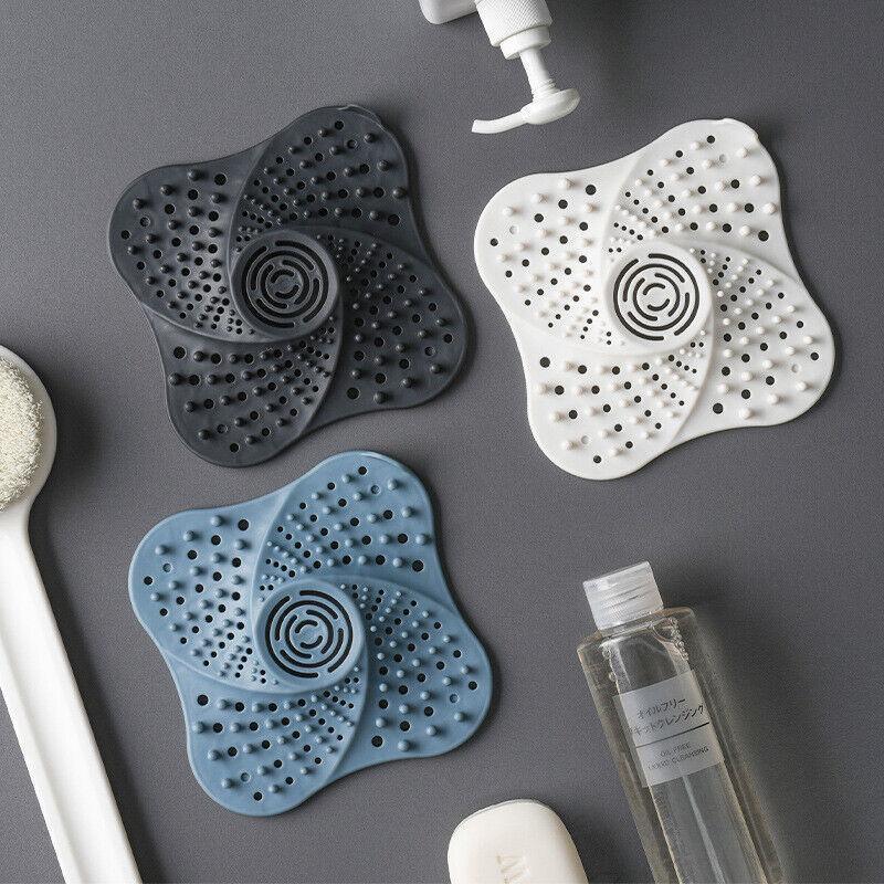 Sink Trap Filter Hair Catcher Shower Bath Cover Basin Stopper Drain Strainer - Black V528-SINKTRAPFILTER-BLACK-432421