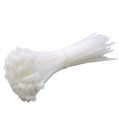50X Cable Ties Zip Ties Nylon Uv Stabilised Black Cable Tie - 4.8*250mm V528-SIZE-4-8-250MM-QTY-5010943