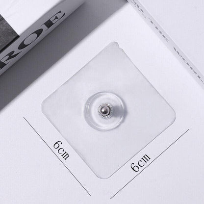 10X Punch-Free Adhesive Wall Hanging Hooks - 6mm V528-SIZE-6MM69518