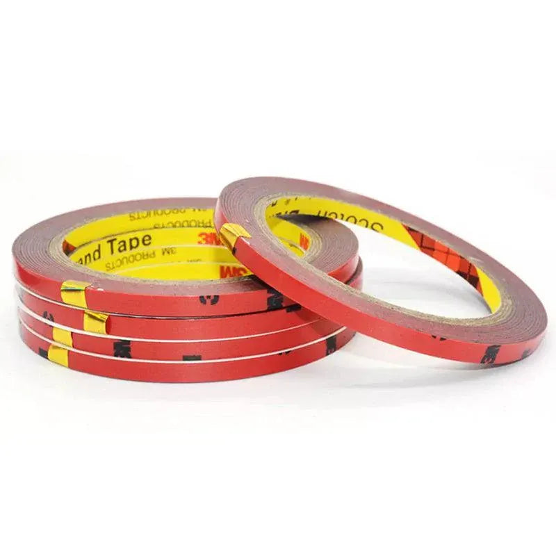 Vehicle 3M Strong Permanent Double Sided Super Sticky Versatile Roll Tape Craft - 8mm V528-SIZE-8MM-QTY-1ROLL70312