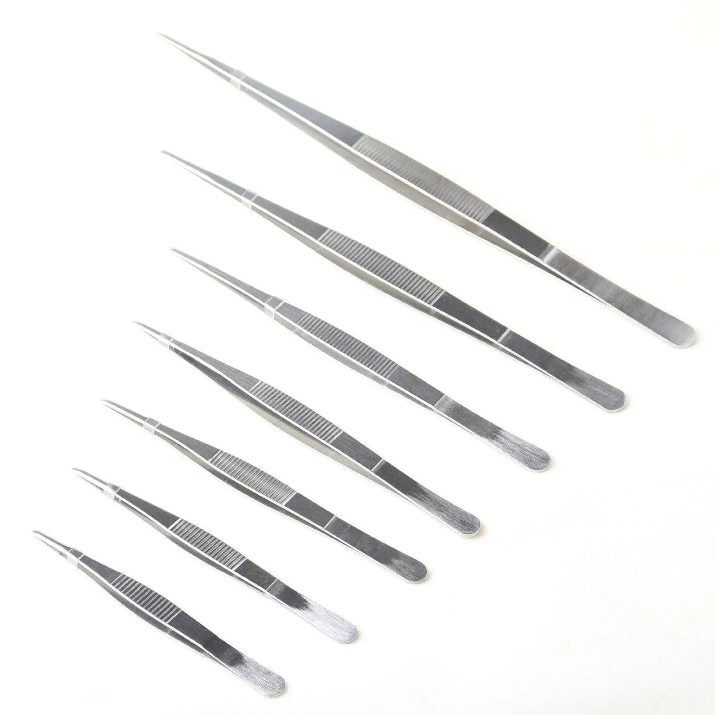 Kitchen Tweezers Silver Garden Tweezer For Professional Use Craft Home Long Au - CR 20cm V528-SIZE-CR20CM28834