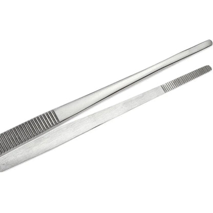 Kitchen Tweezers Silver Garden Tweezer For Professional Use Craft Home Long Au - CR 20cm V528-SIZE-CR20CM28834