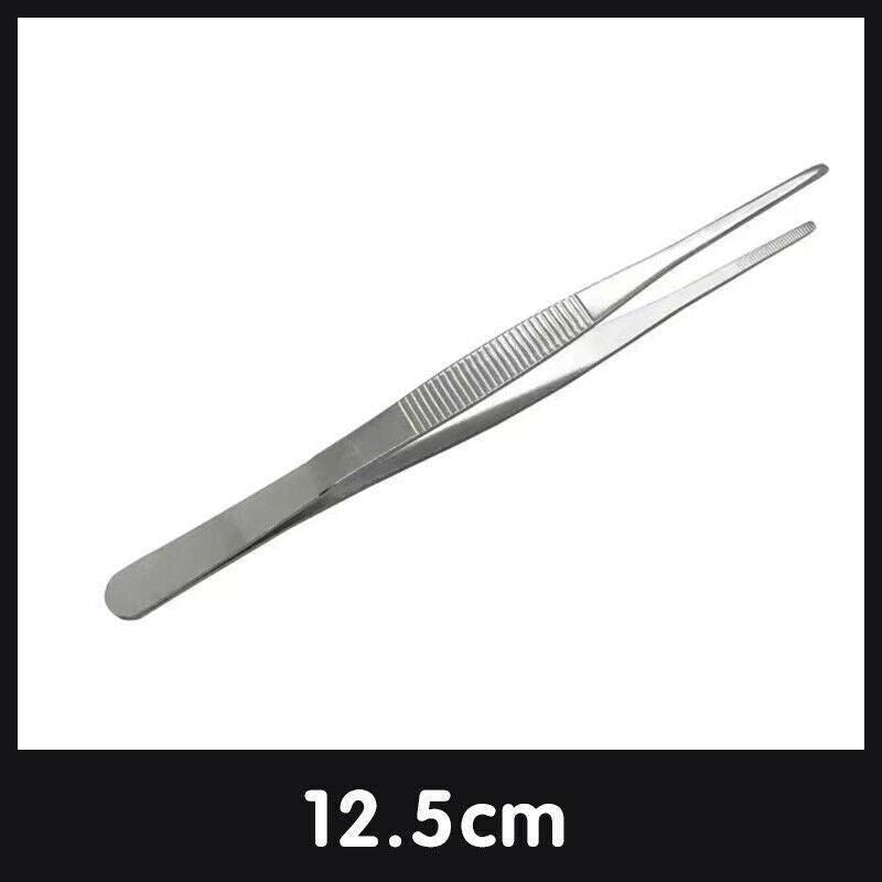 Kitchen Tweezers Silver Garden Tweezer For Professional Use Craft Home Long Au - CR 25cm V528-SIZE-CR25CM87938
