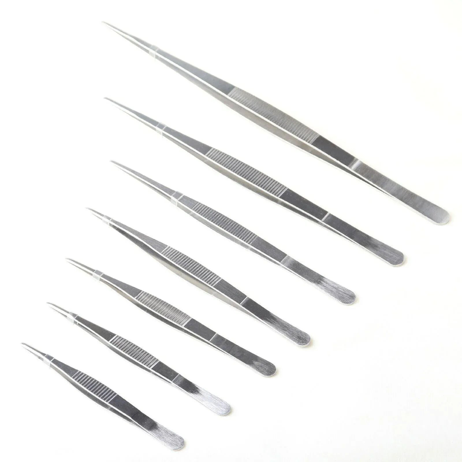 Kitchen Tweezers Silver Garden Tweezer For Professional Use Craft Home Long Au - CR 30cm