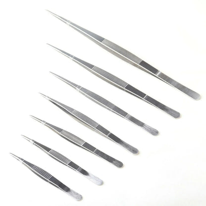 Kitchen Tweezers Silver Garden Tweezer For Professional Use Craft Home Long Au - CR 30cm