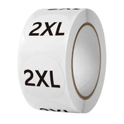7 Rolls Clothing Size Label Sticker 1Inch Round Size Sticker Labels Self Adhesive V528-SIZE-LABEL-7ROLL-107459