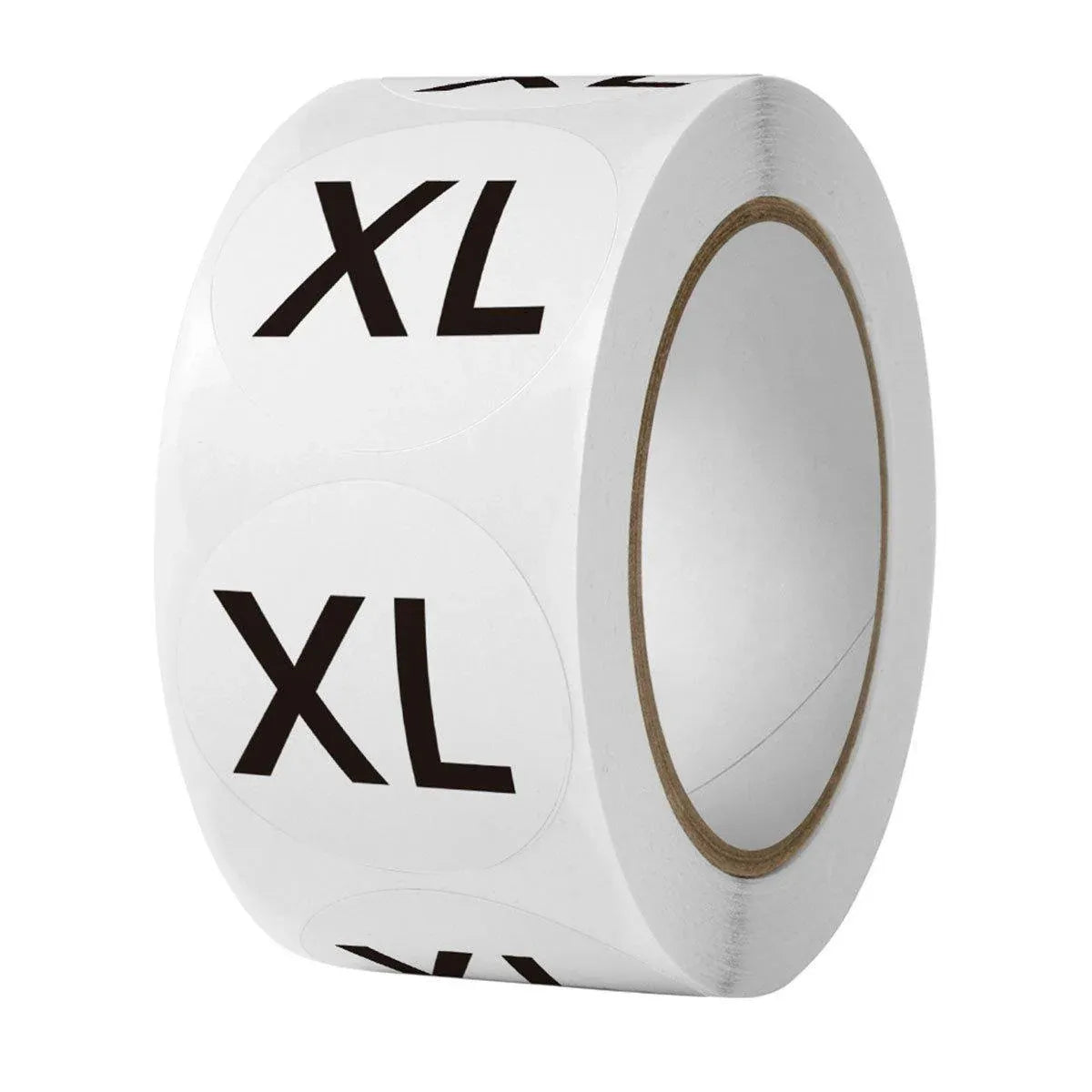 7 Rolls Clothing Size Label Sticker 1Inch Round Size Sticker Labels Self Adhesive V528-SIZE-LABEL-7ROLL-107459