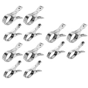 Large Stainless Steel Clothes Pegs Hanging Clip Laundry Windproof Clamp - 12cm *12 PCS V528-SIZEANDQTY-12CM-12PCS21434