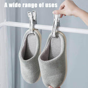 Large Stainless Steel Clothes Pegs Hanging Clip Laundry Windproof Clamp - 9cm *16 PCS V528-SIZEANDQTY-9CM-16PCS23286