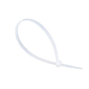 250-1000X Cable Ties Zip Ties Nylon Uv Stabilised Bulk White Clear Cable Tie - 3*150mm 500PCS V528-SIZEQTY3-150MM-500PCS20929