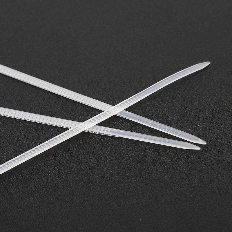 250-1000X Cable Ties Zip Ties Nylon Uv Stabilised Bulk White Clear Cable Tie - 3*150mm 500PCS V528-SIZEQTY3-150MM-500PCS20929