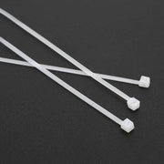 250-1000X Cable Ties Zip Ties Nylon Uv Stabilised Bulk White Clear Cable Tie - 3*150mm 500PCS V528-SIZEQTY3-150MM-500PCS20929