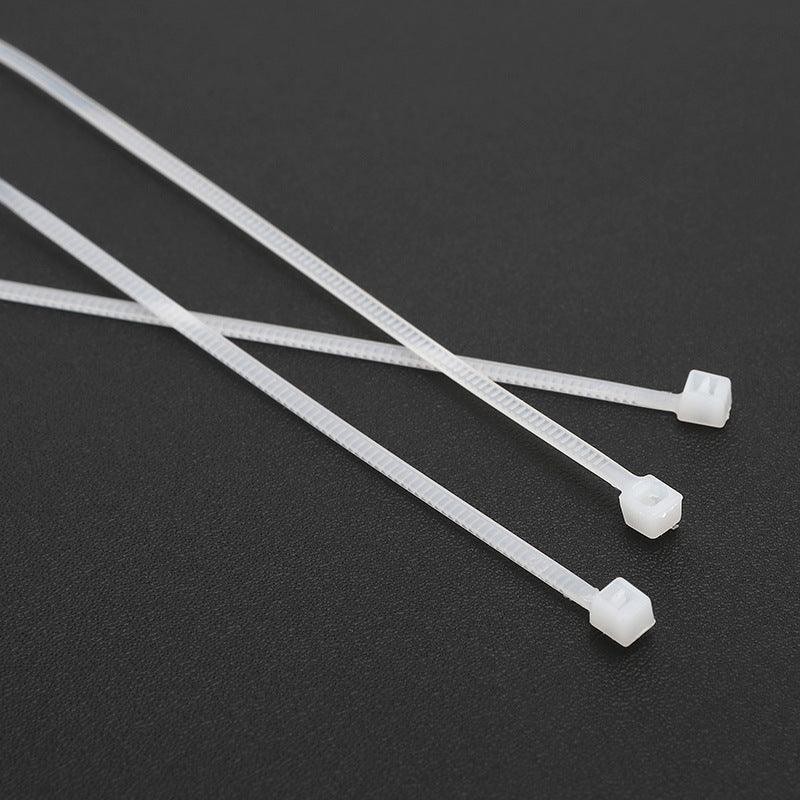 250-1000X Cable Ties Zip Ties Nylon Uv Stabilised Bulk White Clear Cable Tie - 3*150mm 500PCS V528-SIZEQTY3-150MM-500PCS20929
