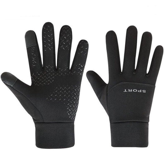 Winter Warm Thermal Outdoor Sports Waterproof Windproof Touch Screen Ski Gloves - L V528-SKIGLOVES-BLACK-L-139852
