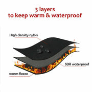Winter Warm Thermal Outdoor Sports Waterproof Windproof Touch Screen Ski Gloves - L V528-SKIGLOVES-BLACK-L-139852