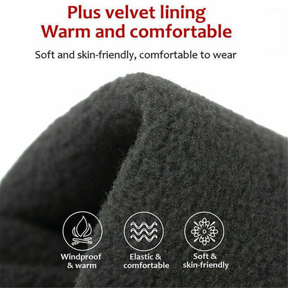 Winter Warm Thermal Outdoor Sports Waterproof Windproof Touch Screen Ski Gloves - L V528-SKIGLOVES-BLACK-L-139852