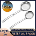 Oil Separator Spoon Mesh Fine Hole Filter Degreasing Residue Cooking Tool - Samll V528-SKIMMER-SPOON-S-815091
