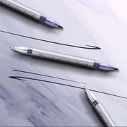 Microblading Tattoo Eyebrow Surgical Skin Marker Pen Ruler Tattoo Piercing 2Pcs V528-SKINMARKERPEN-2PCS-459972