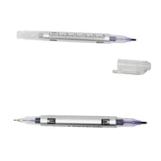Microblading Tattoo Eyebrow Surgical Skin Marker Pen Ruler Tattoo Piercing 2Pcs V528-SKINMARKERPEN-2PCS-459972