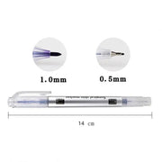 Microblading Tattoo Eyebrow Surgical Skin Marker Pen Ruler Tattoo Piercing 2Pcs V528-SKINMARKERPEN-2PCS-459972