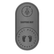 Jump Rope Mat Soundproof Shock Absorbing Mat for Indoor Fitness Yoga Floor Use - Grey V528-SKIPPING-GREY-746205