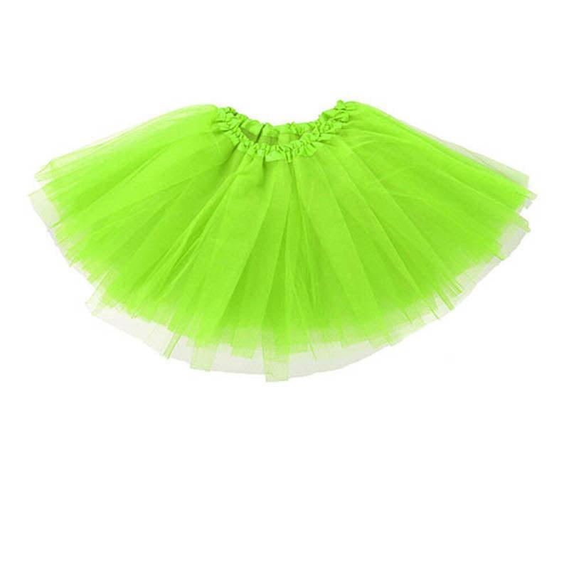 Womens Tulle Tutu Skirt Dressup Party Costume Ballet Dance Wear - Fruit Green V528-SKIRT-LARGE-FRUITGREEN-848575
