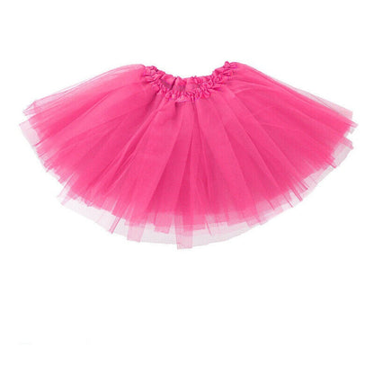 Girls Tutu Skirt Princess Dressup Party Costume Ballet Dancewear - Fruit Green V528-SKIRT-SMALL-FRUITGREEN-345623