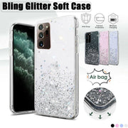 For Samsung Galaxy S20 Fe S21 Ultra S20 Shockproof Bling Glitter Soft Case Purple - For Samsung S8+ V528-SKPURPLES819876