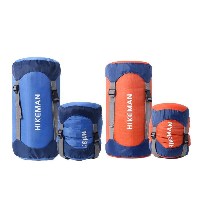 M Size Waterproof Compression Stuff Sack Outdoor Camping Storage Bag Sleeping Bag Cover - Orange V528-SLEEPINGBAGCOVER-ORANGE-M-39698