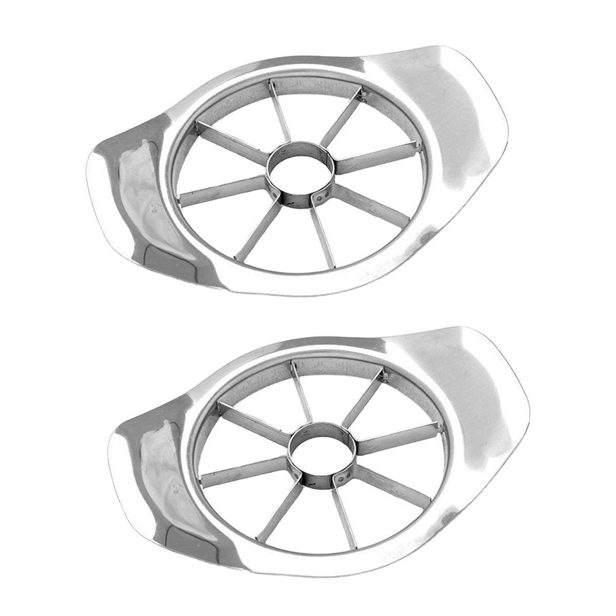 1/2PCS Apple Corer Slicer Peeler Stainless Steel Fruit Cutter Divider Home Tool - 1PC V528-SLICER-1PC-497342