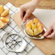 1/2PCS Apple Corer Slicer Peeler Stainless Steel Fruit Cutter Divider Home Tool - 1PC V528-SLICER-1PC-497342