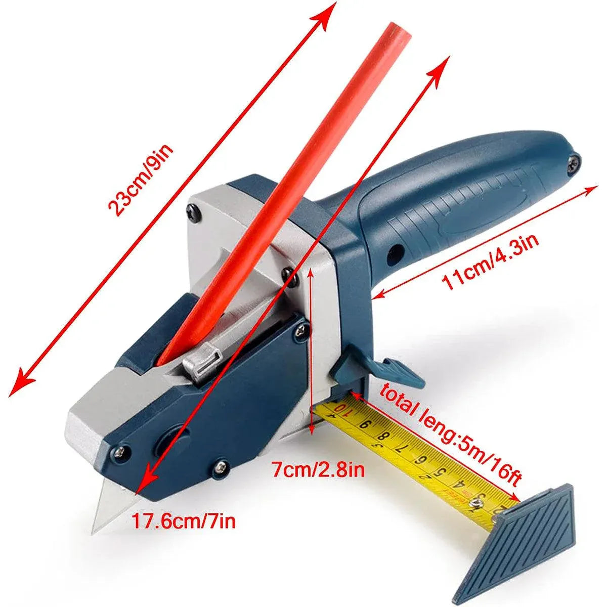 Drywall Gypsum Board Cutter Woodworking Special Knife Compasses for Decoration V528-SLICER-908889