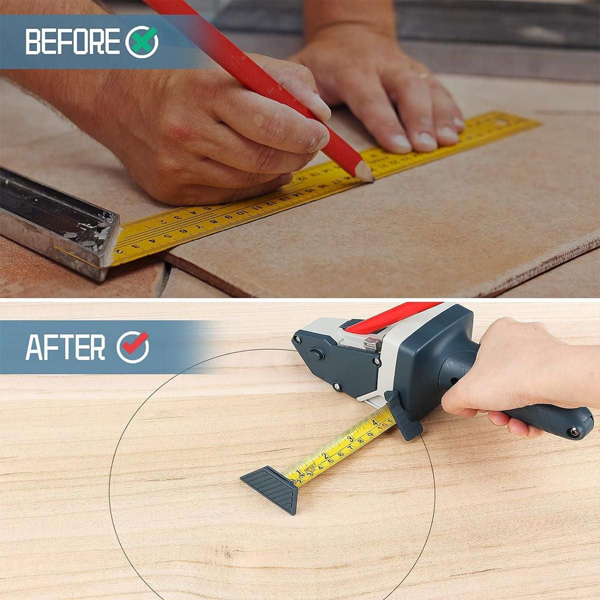 Drywall Gypsum Board Cutter Woodworking Special Knife Compasses for Decoration V528-SLICER-908889