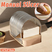 Multifunction Kitchen Bread Toast Slicer Potato Cheese Baking Cutter Divider V528-SLICER-SILVER-948200