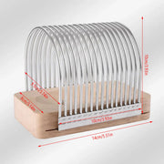 Multifunction Kitchen Bread Toast Slicer Potato Cheese Baking Cutter Divider V528-SLICER-SILVER-948200