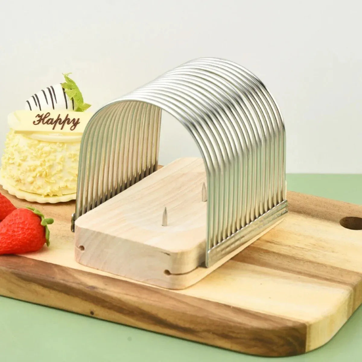 Multifunction Kitchen Bread Toast Slicer Potato Cheese Baking Cutter Divider V528-SLICER-SILVER-948200