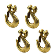 4pcs Sheep Horn Grab Hooks Slide Hooks Chain Link Hooks Heavy Duty Hanging Tools V528-SLIDING-HOOK-YJHG516-4PC-529570