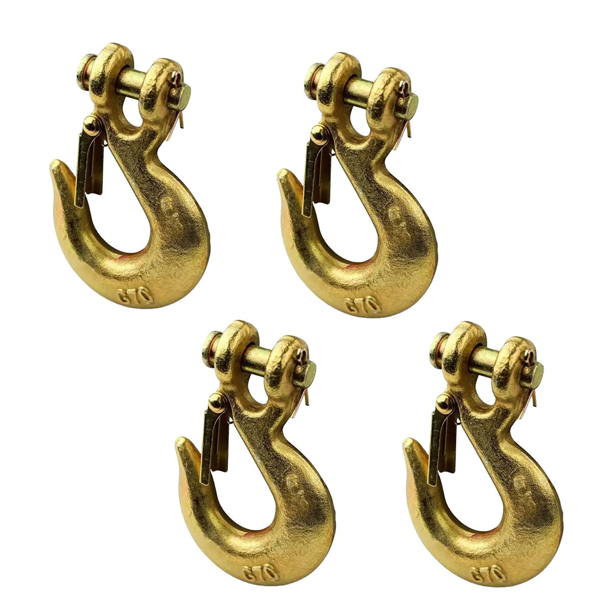 4pcs Sheep Horn Grab Hooks Slide Hooks Chain Link Hooks Heavy Duty Hanging Tools V528-SLIDING-HOOK-YJHG516-4PC-529570