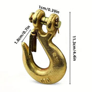 4pcs Sheep Horn Grab Hooks Slide Hooks Chain Link Hooks Heavy Duty Hanging Tools V528-SLIDING-HOOK-YJHG516-4PC-529570