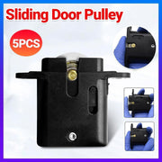 5X Sliding Security Screen Sliding Door Rollers Wheels Replacement Diy Parts Syd V528-SLIDINGDOORPULLEY-5PCS-204168