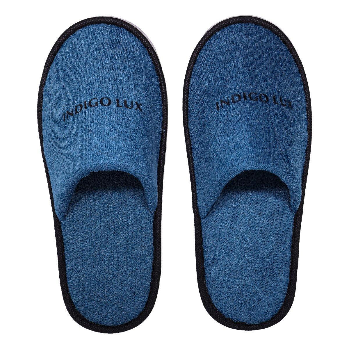 30 Pairs Hotel Guesthouse Hospitality Slippers for Household Comfort and Use - Blue V528-SLIPPERS-30PCS-144059