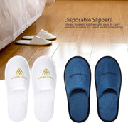 30 Pairs Hotel Guesthouse Hospitality Slippers for Household Comfort and Use - White V528-SLIPPERS-30PCS-361518