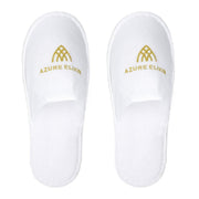30 Pairs Hotel Guesthouse Hospitality Slippers for Household Comfort and Use - White V528-SLIPPERS-30PCS-361518