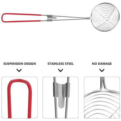 3X Stainless Steel Slotted Filter Spoon MilkTea Kitchen Tool OilSkimmer Strainer V528-SLOTTED-SPOON-3PCS-977474