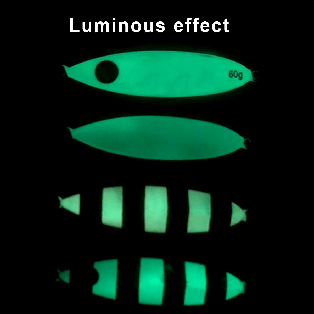 Fishing Lure Bait Set 8pcs Conical Boat Tackle Artificial Hard Bait Accessories - 40g