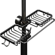Multifunctional Faucet Shelf Kitchen Storage Sink Draining Basket Household Rack - Black V528-SLT-BLACK-131434