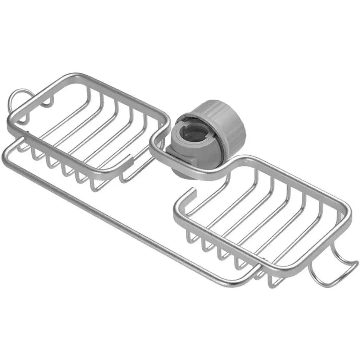 Multifunctional Faucet Shelf Kitchen Storage Sink Draining Basket Household Rack - Silver V528-SLT-SILVER-669395
