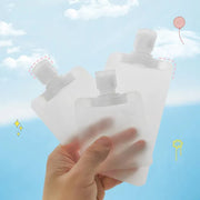 15PCS Reusable Cosmetic Travel Leakproof Pouch Set 30ml 50ml 100ml V528-SM00103-15PCS-369311