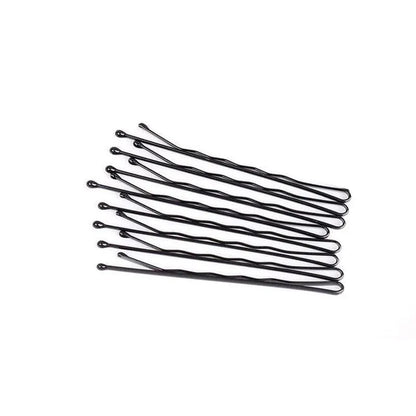 100PCS Black Bobby Pins 5cm Strong Hair Clips for Women Girls School Salon Use V528-SM00213-100PCS-STAMPS-430325