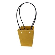 25x Kraft Paper Bag Flowers Waterproof Bouquet Basket Gift Box With Handle - 25PCS-Sq Small V528-SM00362-25PCS-SQSMALL-381336